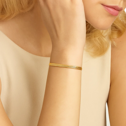 Chic Adjustable Snake Chain Bracelet
