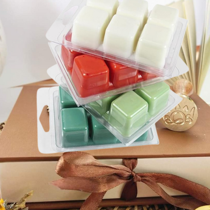 clamshell Wax Melts - Spa & Relaxation  – Calming Aromas for Wellness, Self-Care & Gift Sets