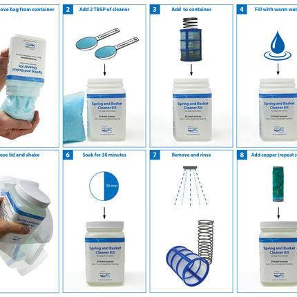 Solar Pool Ionizer Cleaning Kit