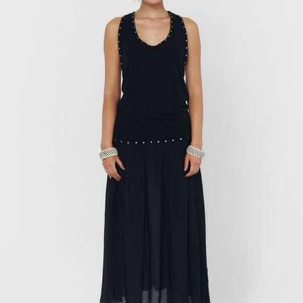 YUNA TANK TOP IN BLACK
