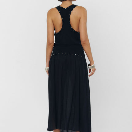 YUNA TANK TOP IN BLACK