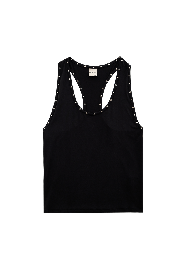 YUNA TANK TOP IN BLACK