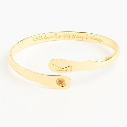 Graduation Bracelet- Engraved Graduation Bracelet- Graduation Charm Bracelet