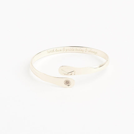 Graduation Bracelet- Engraved Graduation Bracelet- Graduation Charm Bracelet