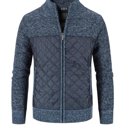 New Autumn Winter Jacket Men Warm Casual Slim Fit Fleece Jacket Elegant Jackets For Men Warm Soft Sweater Solid Jackets Casual Business Men Clothing Lightweight Hooded Jackets