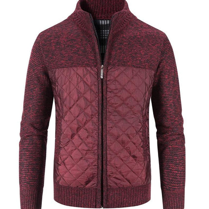 New Autumn Winter Jacket Men Warm Casual Slim Fit Fleece Jacket Elegant Jackets For Men Warm Soft Sweater Solid Jackets Casual Business Men Clothing Lightweight Hooded Jackets