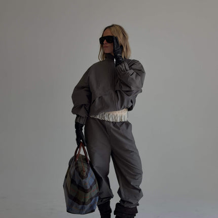 SABLE PANT IN CHARCOAL