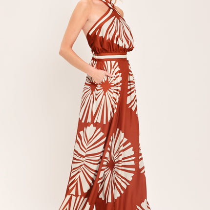 SUMMER RADIANCE WOVEN JUMPSUIT