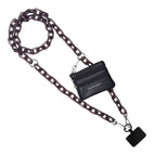 Midnight Black - Black Pouch (Hardware: Silver)