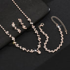 425 Loose Diamond Bracelet Rose Gold