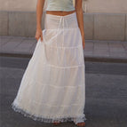 S / White Skirt