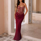 S / Wine Red