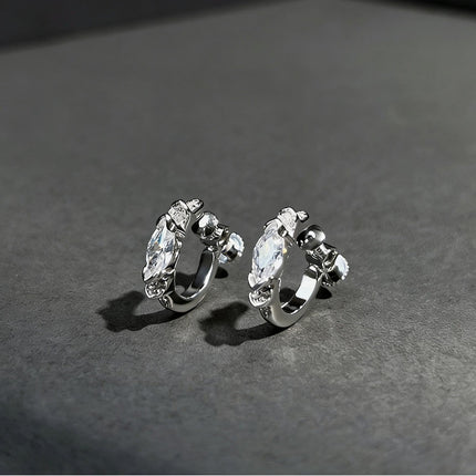 Women's & Men's Eye Trendy Hip Hop Zircon Design Ancient Ear Clip