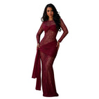 S / Wine Red