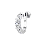 Silver Ear Clip Single