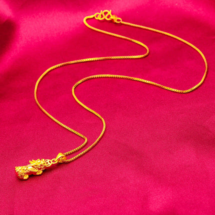 Women's Vietnam Placer Gold Coin Style Jewellery Jewelry Set