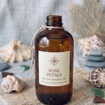 Reed Diffuser Refill – 8oz | Floral Scents, Essential Oil Infused