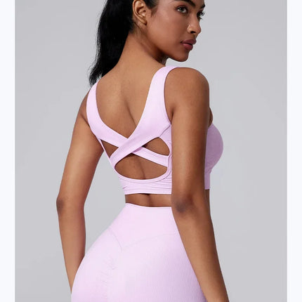 Women Yoga Suit Tracksuit Sports Bra High Waist Legging Shorts Outfit Gym Set Fitness Running Workout Clothes Push Up Sportswear