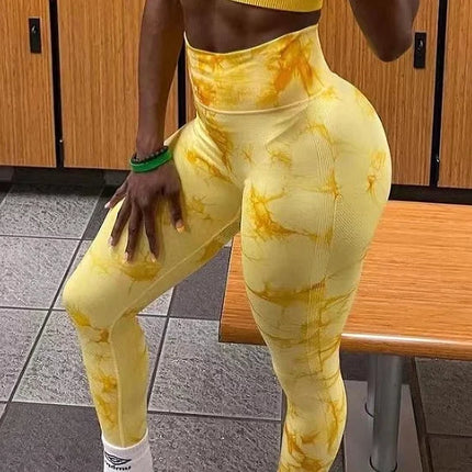 Tie Dye Push-Up Booty & Sculpting Leggings