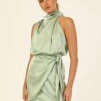 Light green short / S