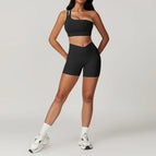 Black Shorts Set / S