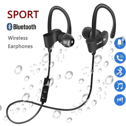Wireless Bluetooth Headphones Stereo Hook Headset Music Sport Earphone Gaming Handsfree Earphone for All Smart Phones Audifonos