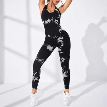 Backless Slim-Fit All Seasons Jumpsuit