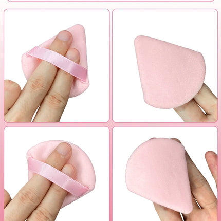 Makeup Tools Kit With Brushes Sponges Puffs And Cosmetic Bag