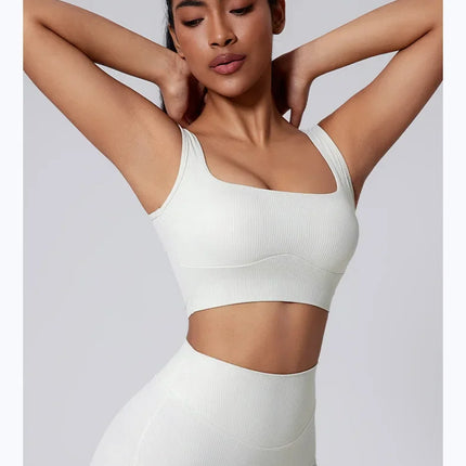 Women Yoga Suit Tracksuit Sports Bra High Waist Legging Shorts Outfit Gym Set Fitness Running Workout Clothes Push Up Sportswear