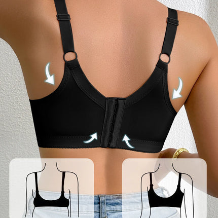 A B C D Cup Women's Plus size Sexy Bras Lace trim Push-Up bra for Women Side support and minimizer Comfortable Women's Lingerie