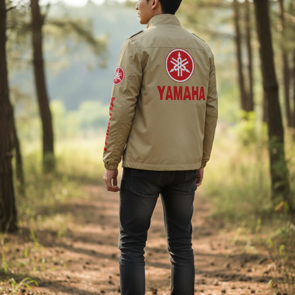 Motorcycle Jacket Yamaha Jacket 2026 Summer new Outdoor Motocross Sweatshirt Oversized Yamaha Clothing Men's Biker Jacket Coats