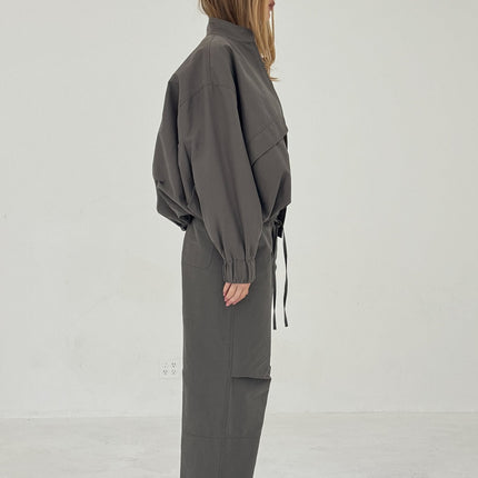 SABLE PANT IN CHARCOAL
