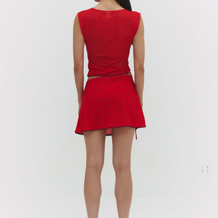 EMILI TOP IN RED