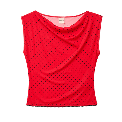 EMILI TOP IN RED