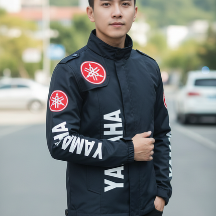 Motorcycle Jacket Yamaha Jacket 2026 Summer new Outdoor Motocross Sweatshirt Oversized Yamaha Clothing Men's Biker Jacket Coats