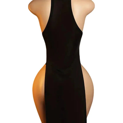 Adult Cosplay Costumes Erotic Bodysuit Women's Ultra Hot Porno Babydoll Dresses Hollow Out Open Breasts/Crotchless Sexy Lingerie