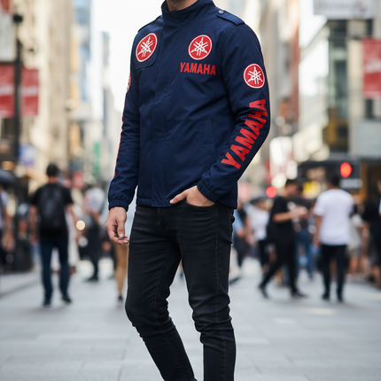 Motorcycle Jacket Yamaha Jacket 2026 Summer new Outdoor Motocross Sweatshirt Oversized Yamaha Clothing Men's Biker Jacket Coats