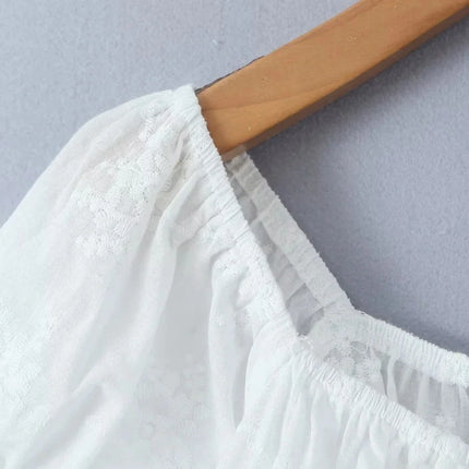 Lace Skirt Set Dress Summer Women Beach Holiday Sexy Cotton Matching Set Outfits Spring White 2 Pcs Vestidos Female Set 2025