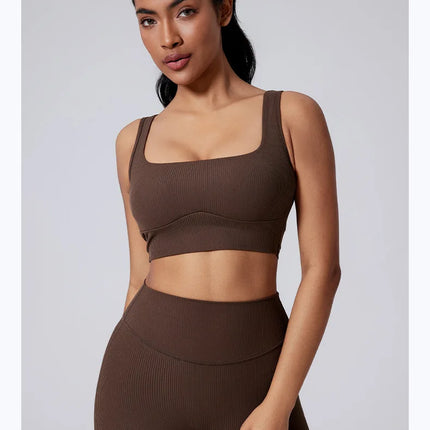 Women Yoga Suit Tracksuit Sports Bra High Waist Legging Shorts Outfit Gym Set Fitness Running Workout Clothes Push Up Sportswear