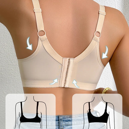 A B C D Cup Women's Plus size Sexy Bras Lace trim Push-Up bra for Women Side support and minimizer Comfortable Women's Lingerie