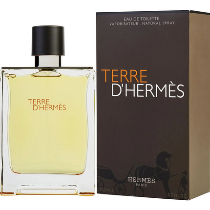 Terre d’Hermès Eau de Toilette Spray – 3.3 oz (100 mL) for Men