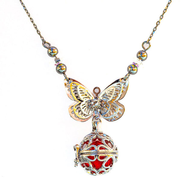 Butterfly Aroma Necklace | Energy & Healing | Diffusing on the go | Birthday Gift