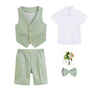 GREEN 5PCS / 8-9 Years 25-29KG