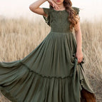 Olive green / 4y