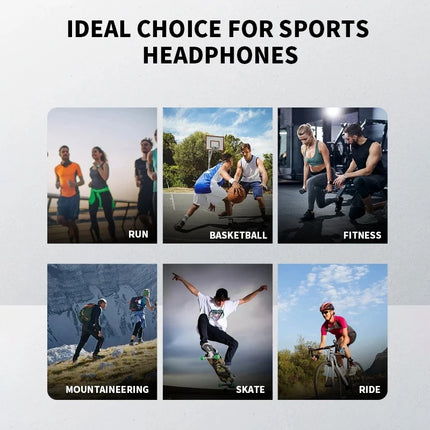 Bone Conduction IPX5 Headphones Bluetooth 5.4 Waterproof Wireless Sports Headset with Mic for Swimming Running Fitness Gym 2026