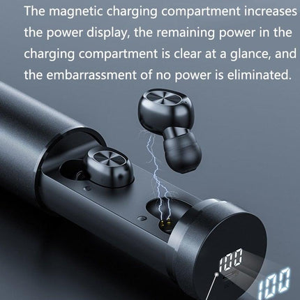 Bluetooth Earphones Wireless Headphones With Microphone Sports Waterproof Touch Control Wireless Headsets Earbuds Phone Updated Design with Industry Leading Sound & Improved Comfort, Long Wireless Range,
