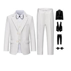 WHITE 4PCS / 2-3 Years 29-33 LB