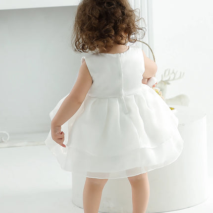 Baby Girls Dress Christening Baptism Party Formal Baby Dress Customer Design Communion Dress Gray Lace Weeding Party