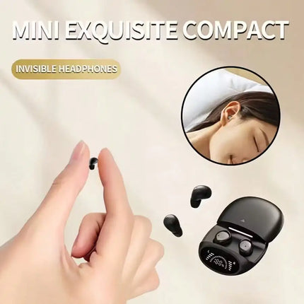 New Wireless Earbuds With Sliding Cover, Unisex Mini Earphones Compatible With All Smartphones, Portable And Wearable
