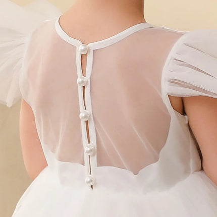 2025 new girls' evening gowns, children's wedding dresses and performance costumes, princess dresses for girls aged 2 to 10